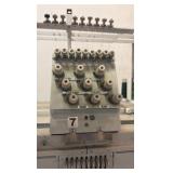 12 head embroidery Barudan Unitech 12 head embroidery machine. Well maintained and a must see!