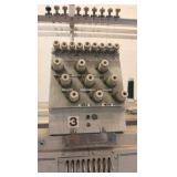 12 head embroidery Barudan Unitech 12 head embroidery machine. Well maintained and a must see!