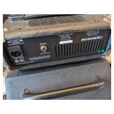 RARE ACOUSTIC 260 BASS AMP & SPEAKER IN ORIGINAL BOX - EXCELLENT CONDITION