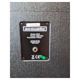 RARE ACOUSTIC 260 BASS AMP & SPEAKER IN ORIGINAL BOX - EXCELLENT CONDITION