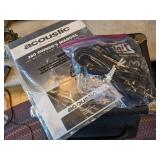 RARE ACOUSTIC 260 BASS AMP & SPEAKER IN ORIGINAL BOX - EXCELLENT CONDITION