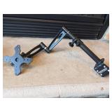 3-WAY ADJUSTABLE TILTING DESK MOUNT BRACKET FOR 13~30 INCH MONITORS