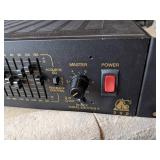 BOGEN GS3 250 WATT GOLD 10-BAND EQUALIZER & MIXER ALL IN ONE – LOADED!