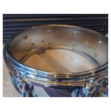 YAMAHA SD245 14X5.5" SNARE DRUM STEEL SHELL CHROME TRIPLE-FLANGE RIM