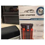 NEW 3-IN-1 EMERGENCY BATTERY JUMP STARTER, POWER BANK & LIGHT