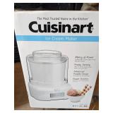 CUISINART ICE CREAM, FROZEN YOGURT & SORBET MAKER