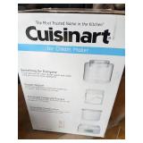 CUISINART ICE CREAM, FROZEN YOGURT & SORBET MAKER