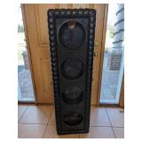 AUTHENTIC 1970’s KUSTOM PA ROLLED & PLEATED SPEAKER CABINET