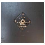 AUTHENTIC 1970’s KUSTOM PA ROLLED & PLEATED SPEAKER CABINET