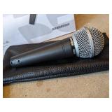 COMPLETE SHURE SM48 PROFESSIONAL MICROPHONE PACKAGE