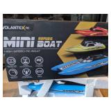 NEW HIGH SPEED RC BOAT & 2.4GHZ REMOTE CONTROL - LOW BATTERY PROTECTION