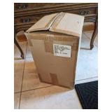 FOLDABLE 4 CLEAR POCKET MAGAZINE BROCHURE PORTABLE POP UP RACK