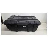 Husky 25-Gallon Mobile Tool Box - All-Terrain Wheels, Tool Caddy Included