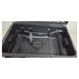 Husky 25-Gallon Mobile Tool Box - All-Terrain Wheels, Tool Caddy Included