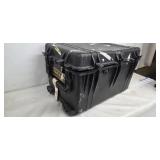 Perimeter Security Systems Case with Foam Inserts - Large Black Protective Case