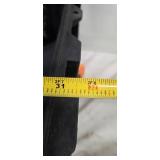 Perimeter Security Systems Case with Foam Inserts - Large Black Protective Case