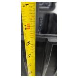 Perimeter Security Systems Case with Foam Inserts - Large Black Protective Case