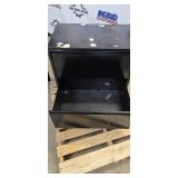 Black 2-Drawer Filing Cabinet (Lot of 2)