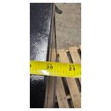 Black 2-Drawer Filing Cabinet (Lot of 2)