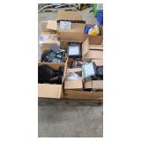 RadioCom TR-700 AV System Lot w/ Extron Gear, Floor Box Kit & CAT6 Cables