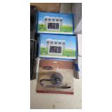 Household Fixtures Lot: AquaDance Showerheads, Moen Towel Bars, Delta Robe Hooks, Lanterns