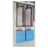 Household Fixtures Lot: AquaDance Showerheads, Moen Towel Bars, Delta Robe Hooks, Lanterns