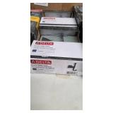 Household Fixtures Lot: AquaDance Showerheads, Moen Towel Bars, Delta Robe Hooks, Lanterns