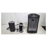 Holmes Space Heater - Bionaire 1-Touch Compact Heater - Comfort Zone Tall Heater (Lot of 3)