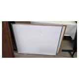 Quartet Monthly Planner - 2-Panel Corkboard & Whiteboard (Wood Frame)