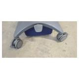 Ergotron Mobile Height-Adjustable Workstation Cart with Tray - 4-Wheel Base