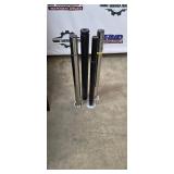 Pallet Lot of 2 Office desks, Filing cabinets and misc. desk tops