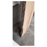 Ash Live Edge Wood Slab - 18 in Wide x 9 ft Long - Rough-Sawn Bark Edges