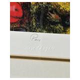 Marc Chagall Tree Over Village Paris - Signed Limited Edition 152/375 Framed Print