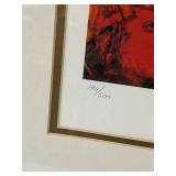 Marc Chagall Tree Over Village Paris - Signed Limited Edition 152/375 Framed Print