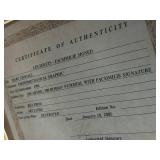 Marc Chagall Les Soucis - Facsimile Signed Print (181/500) 36 x 46 Framed COA