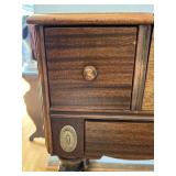 Victorian Spinet Flip-Top Secretary Desk - 41W x 34H x 21D