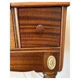 Victorian Spinet Flip-Top Secretary Desk - 41W x 34H x 21D