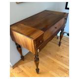 Victorian Spinet Flip-Top Secretary Desk - 41W x 34H x 21D
