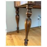 Victorian Spinet Flip-Top Secretary Desk - 41W x 34H x 21D