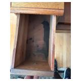 Victorian Spinet Flip-Top Secretary Desk - 41W x 34H x 21D