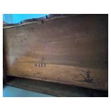 Victorian Spinet Flip-Top Secretary Desk - 41W x 34H x 21D