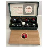 B&A Bowls Carpet Bowls - The Indoor Carpet Game (Lot of 9)