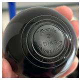 B&A Bowls Carpet Bowls - The Indoor Carpet Game (Lot of 9)