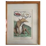 Bo Sterk Dog Day Dreams 11/35 Framed Lithograph 11 x 14