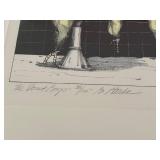 Bo Sterk The Donut Boys - 38/100 Signed Lithograph 18 x 16 Framed