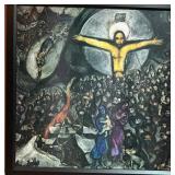 Marc Chagall Exodus Framed Print - 23 in W x 26 in H - Art Reproduction (Framed)