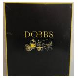 Dobbs Fifth Avenue New York Tweed Fedora Hat - Gray/Black with Feather