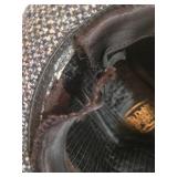 Dobbs Fifth Avenue New York Tweed Fedora Hat - Gray/Black with Feather