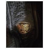 Dobbs Fifth Avenue New York Tweed Fedora Hat - Gray/Black with Feather