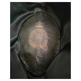 Vintage ANTON PESCHEL Dark Green Fedora Hat with Feather Corsage - Juster Bros Minneapolis